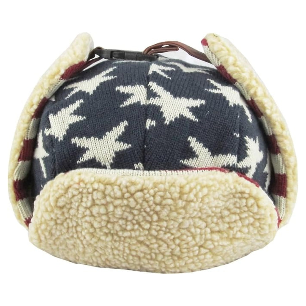 Hand Knitted American Aviator Hat