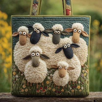 Sheep-themed Tote Bag