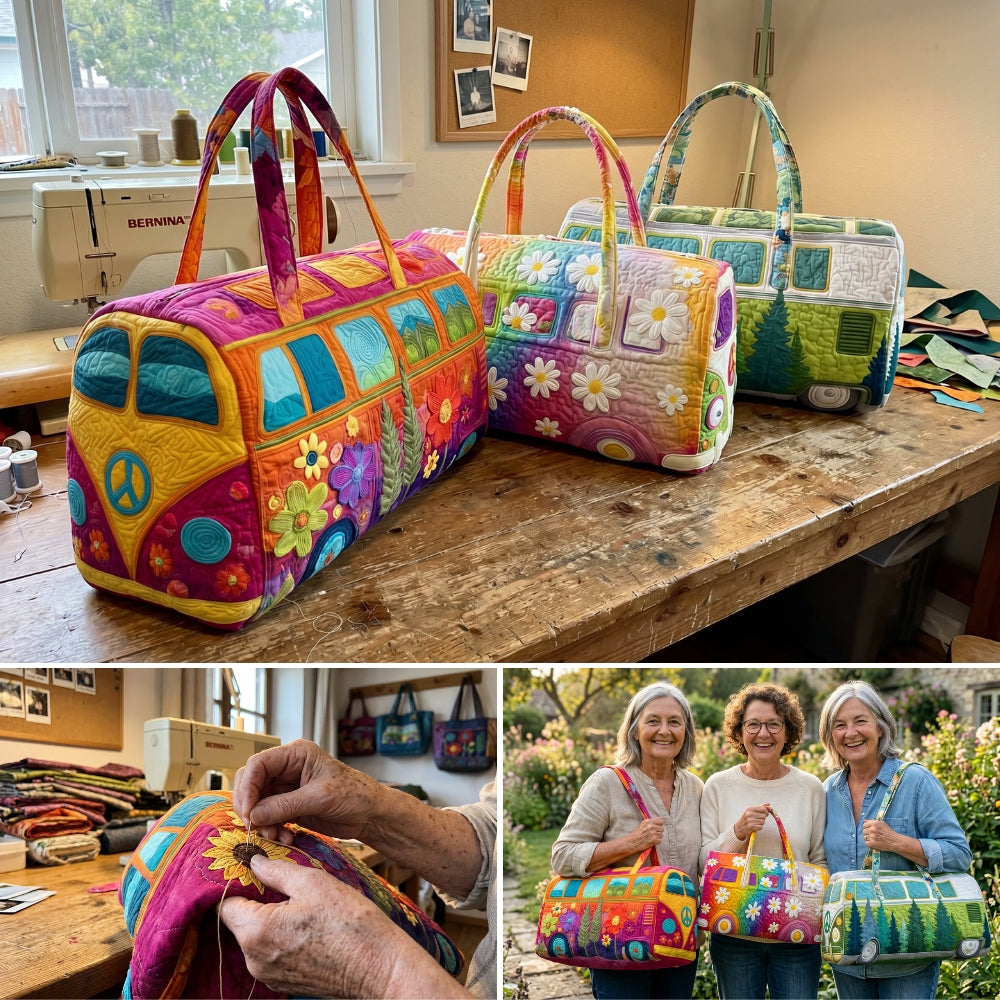 Hippie Bus Travel Bag