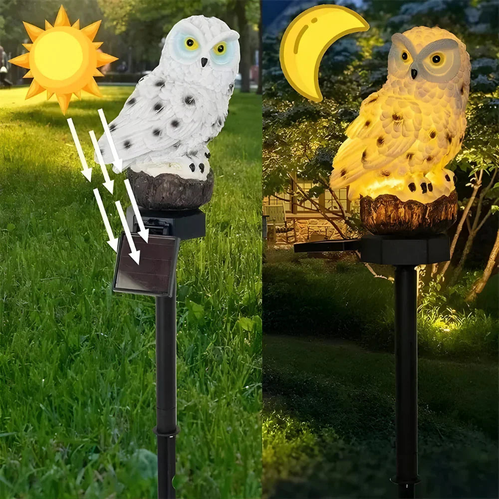 Lumaowl Solar Garden Light